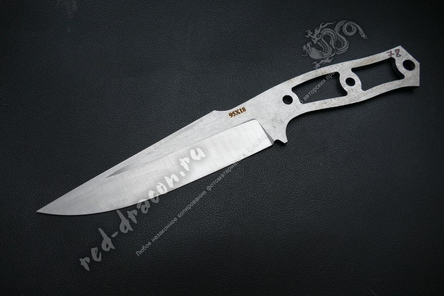 Клинок кованный для ножа 95х18"СПЕЦ-21"