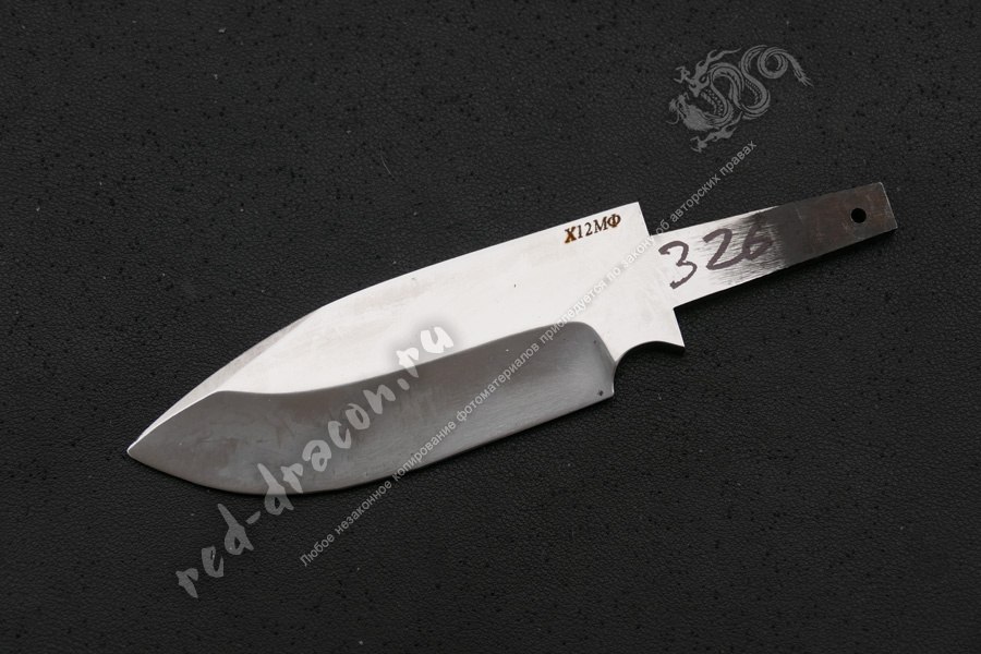 Клинок кованный для ножа Х12МФ "DAS326"