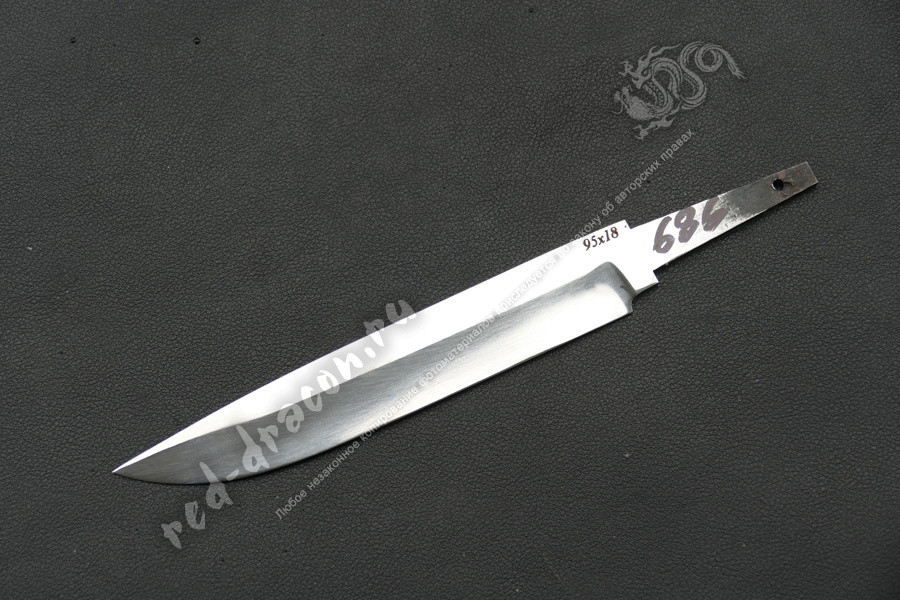 Клинок кованный для ножа 95х18"DAS686"